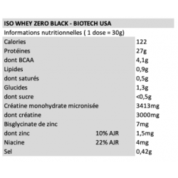 ISO WHEY ZERO BLACK
