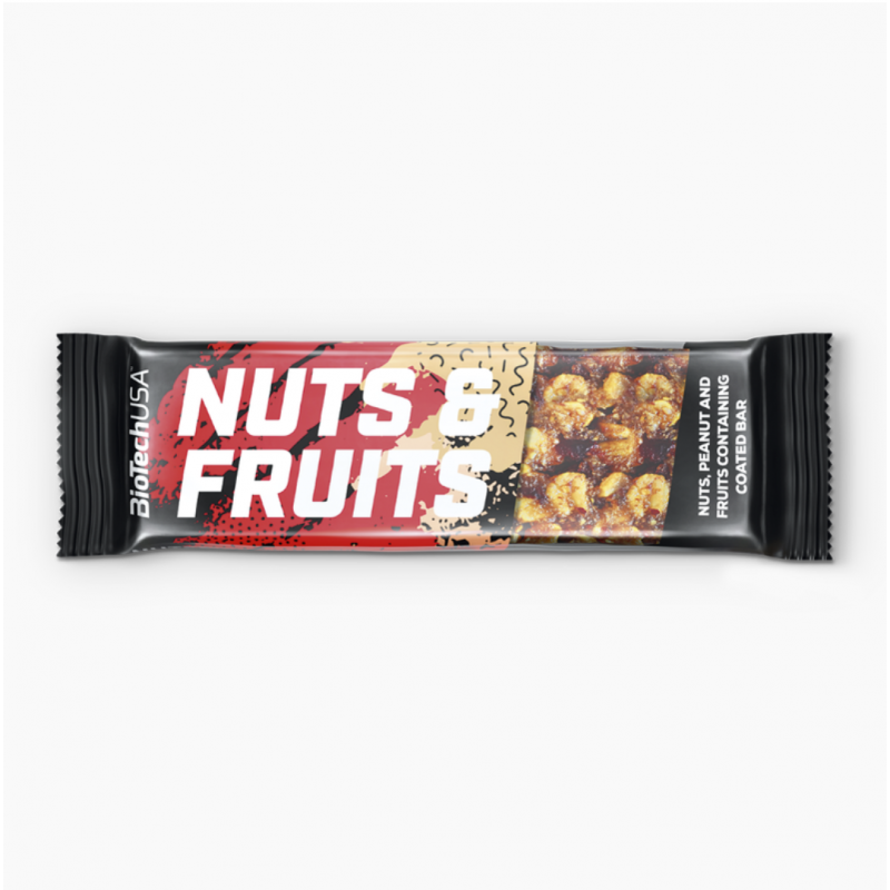 BARRE NUTS & FRUIT Barres énérgétiques JL Bro Nutrition